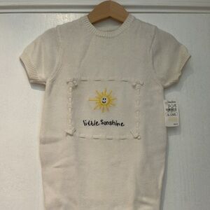 Neiman Marcus Knit Romper & Booties